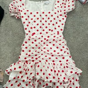 Endless Rose Polka Dot Mini Dress